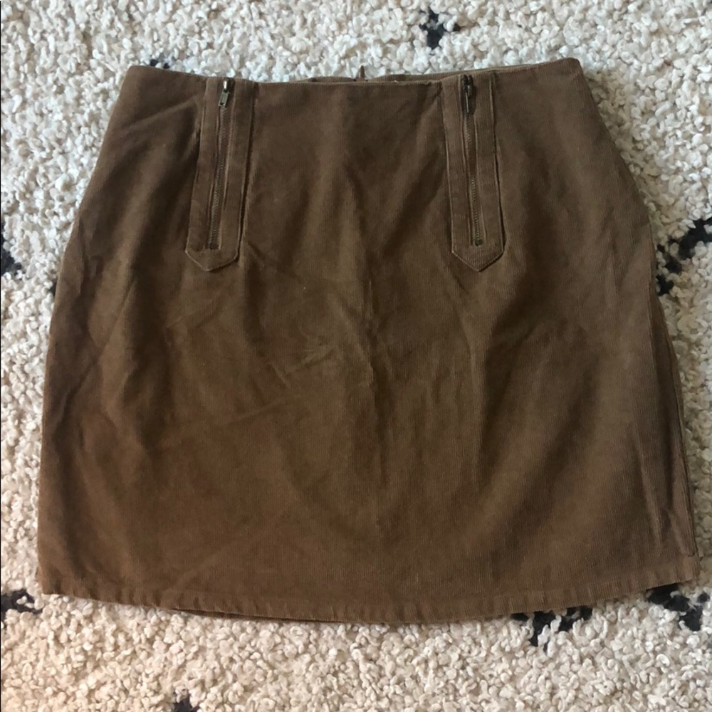 Corduroy Skirt